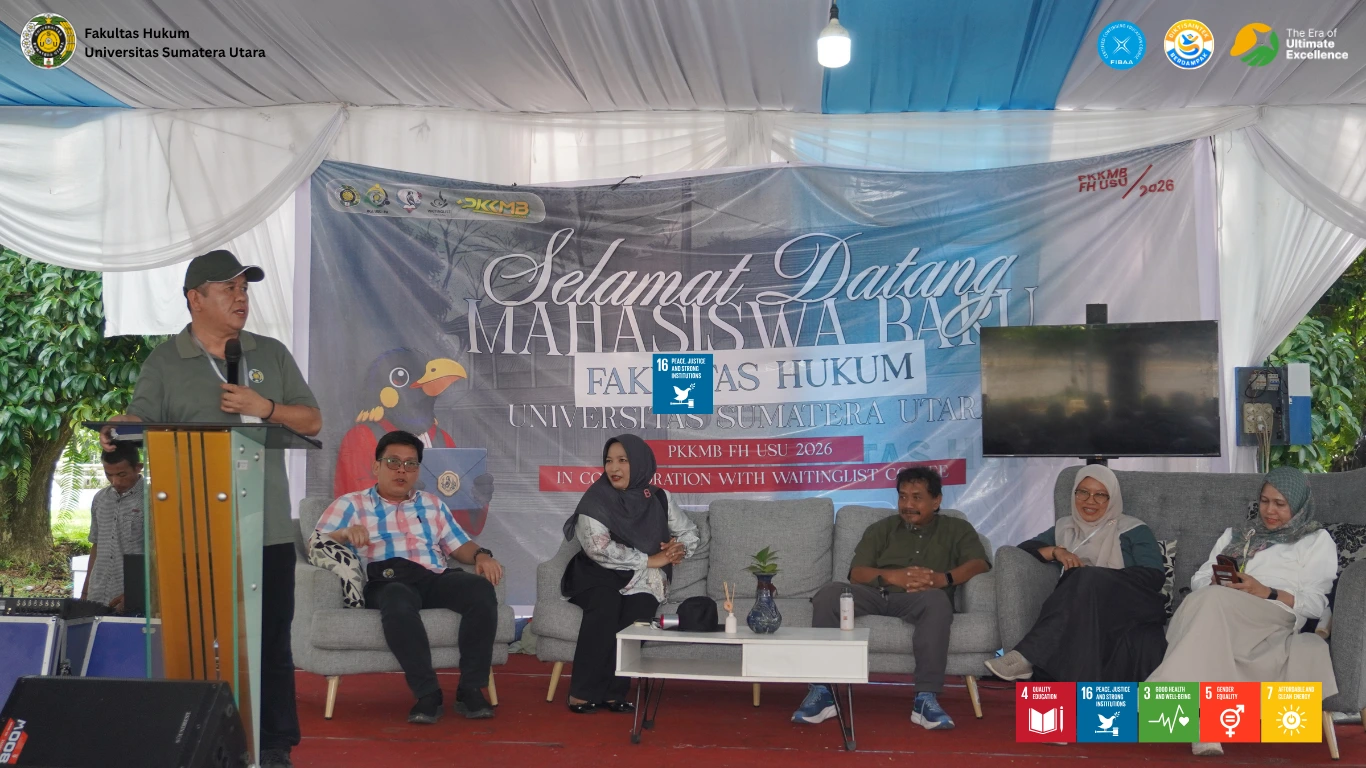 PKKMB Fakultas Hukum USU 2026 Sukses Digelar Selama Tiga Hari, Bekali Mahasiswa Baru dengan Wawasan Kebangsaan dan Kesiapan Akademik